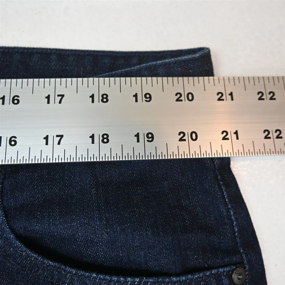 Adriano Goldschmied 40x34 Dark Rinse Stretch Denim Tellis Modern Slim Mens Jeans